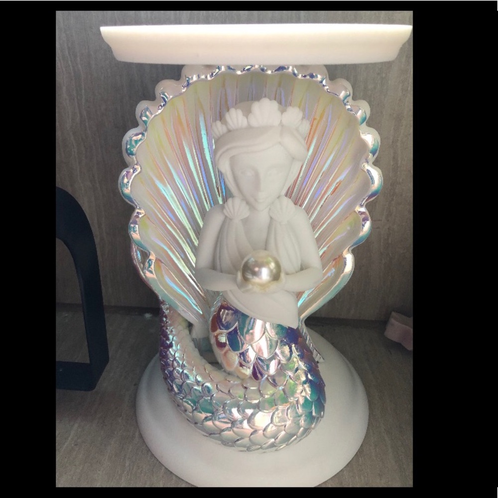 BBW Mermaid Pedestal Candle Holder